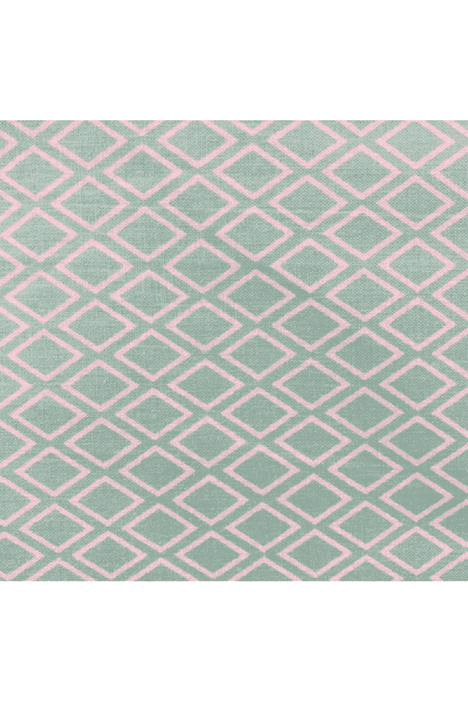Fabric Creations Mint Diamond 100% Cotton