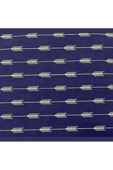 Fabric Creations Traditional Navy Arrows 100% Cotton