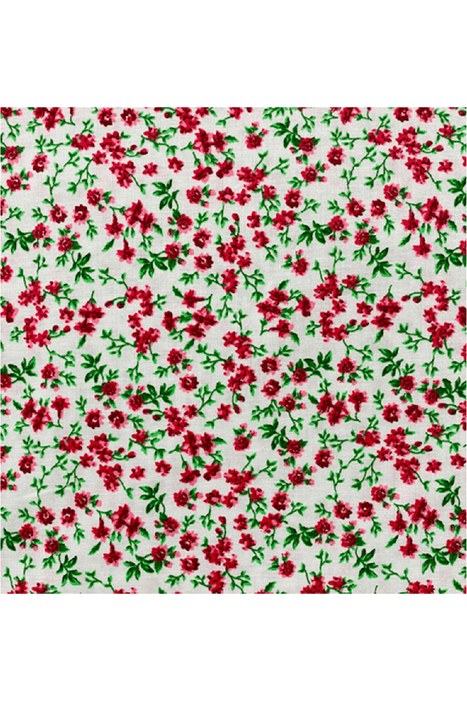 Fabric Creations Traditional Rose Red 100% Cotton