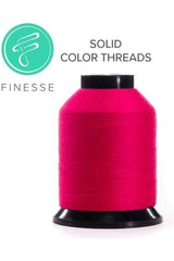 Finesse Quilting Thread - Solids 1500yds/1371m Polyester 50wt/3ply