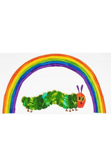 The Very Hungry Caterpillar Panel Rainbow White