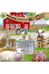Welcome to the Funny Farm Panel 1 - 18729-Panel
