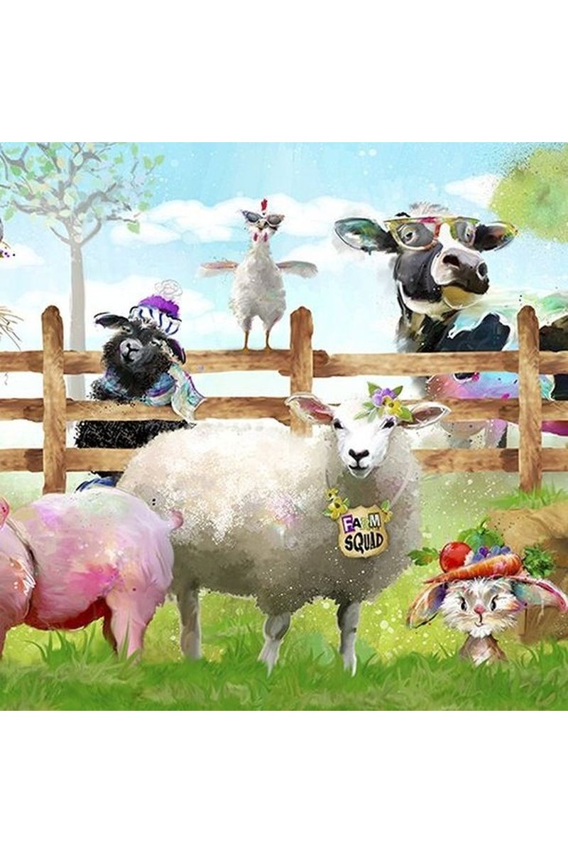 Welcome to the Funny Farm Panel 2 - 18727-Panel