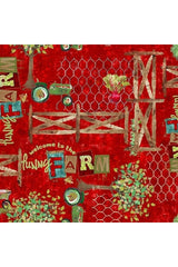 Welcome to the Funny Farm Tractors - 18735-Red