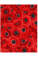 Wildflower Packed Red Poppies - C8474